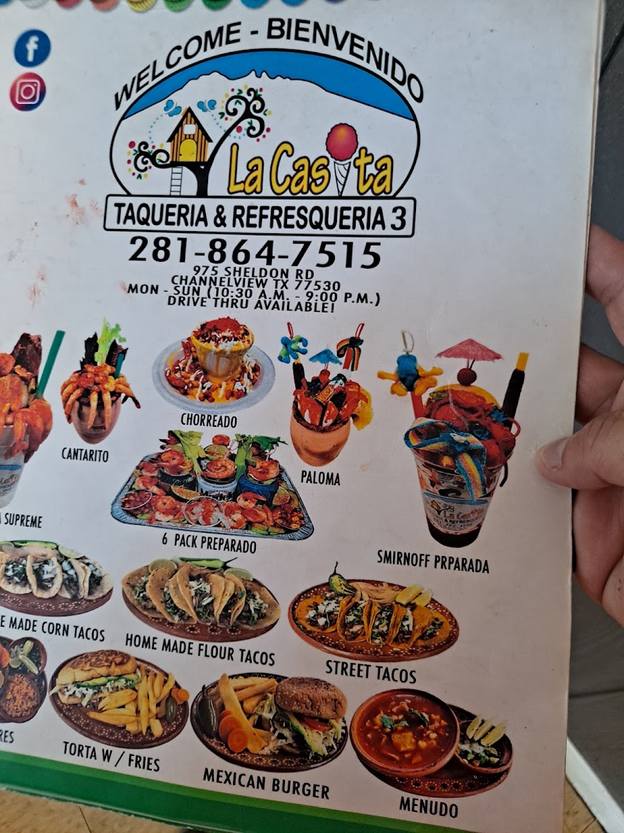 La Casita Refresqueria Menu - Image 2